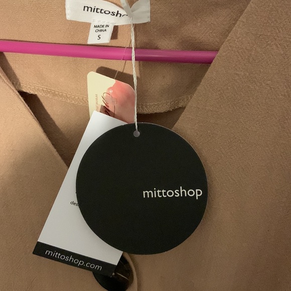 Button Down Tie Waist Midi Dress - Picture 5 of 6